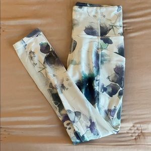 athleta mesh leggings